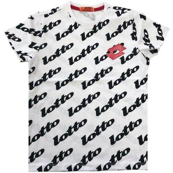 Abbigliamento Bambino T-shirt & Polo Lotto ./NERO Bianco