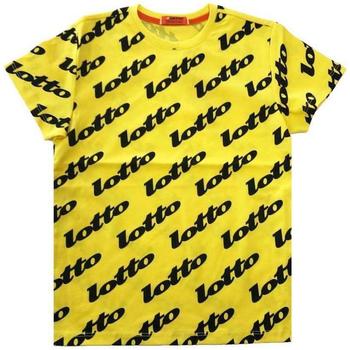 Abbigliamento Bambino T-shirt & Polo Lotto ./NERO Giallo