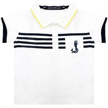 Abbigliamento Bambina T-shirt & Polo Jeckerson . Bianco