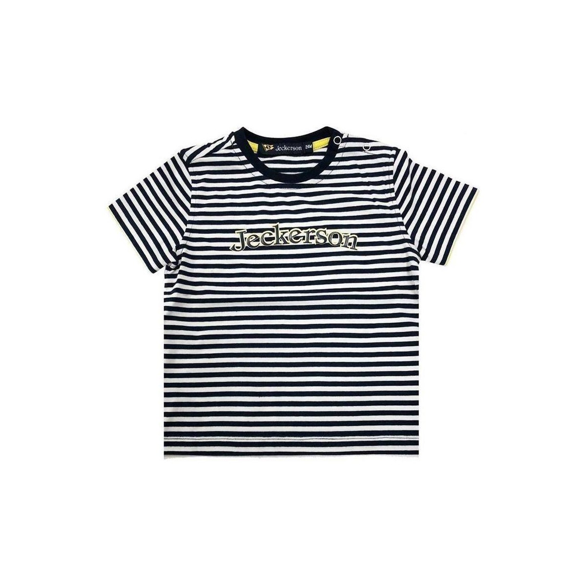 Abbigliamento Bambina T-shirt & Polo Jeckerson ./BLU Bianco