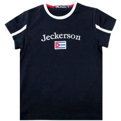 Abbigliamento Bambino T-shirt & Polo Jeckerson . Blu