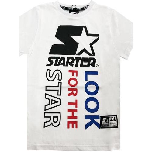 Abbigliamento Bambino T-shirt & Polo Starter . Bianco