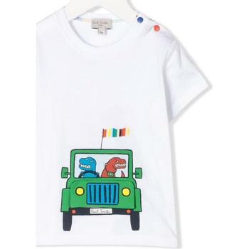 Abbigliamento Bambina T-shirt & Polo Paul Smith 5Q10591 Bianco