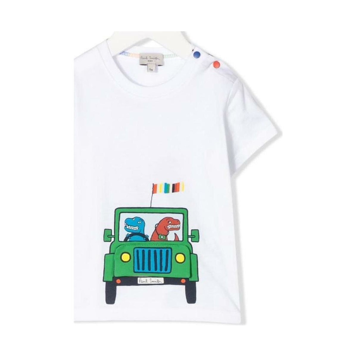 Abbigliamento Bambina T-shirt & Polo Paul Smith . Bianco