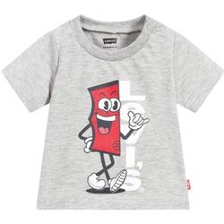 Abbigliamento Bambina T-shirt maniche corte Levi's NEONATO Grigio