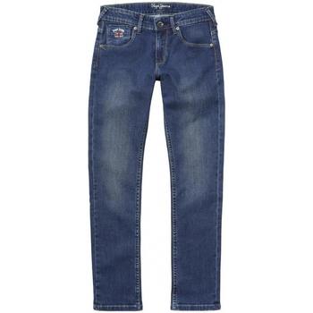 Abbigliamento Bambino Pantaloni Pepe jeans PEPE LONDON DENIM PB201221GK8 Blu