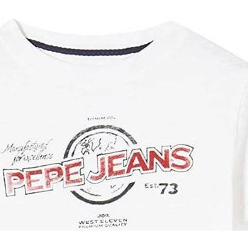 Abbigliamento Bambino T-shirt maniche corte Pepe jeans PB502700 Bianco