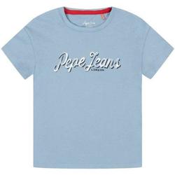 Abbigliamento Bambino T-shirt & Polo Pepe jeans POLVERE Blu