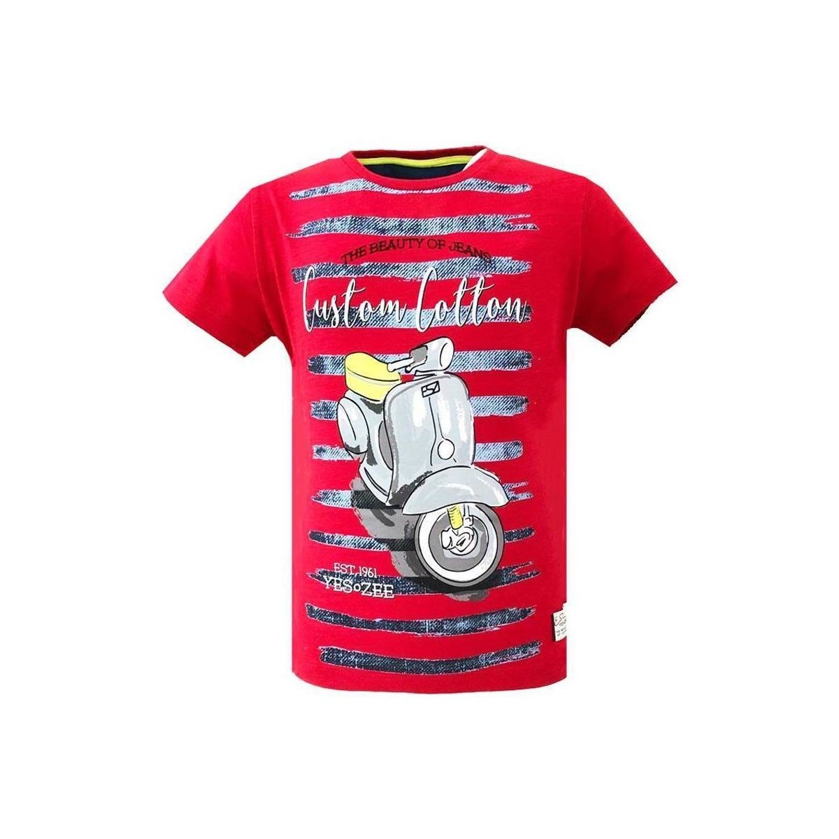 Abbigliamento Bambino T-shirt & Polo Essenza . Rosso