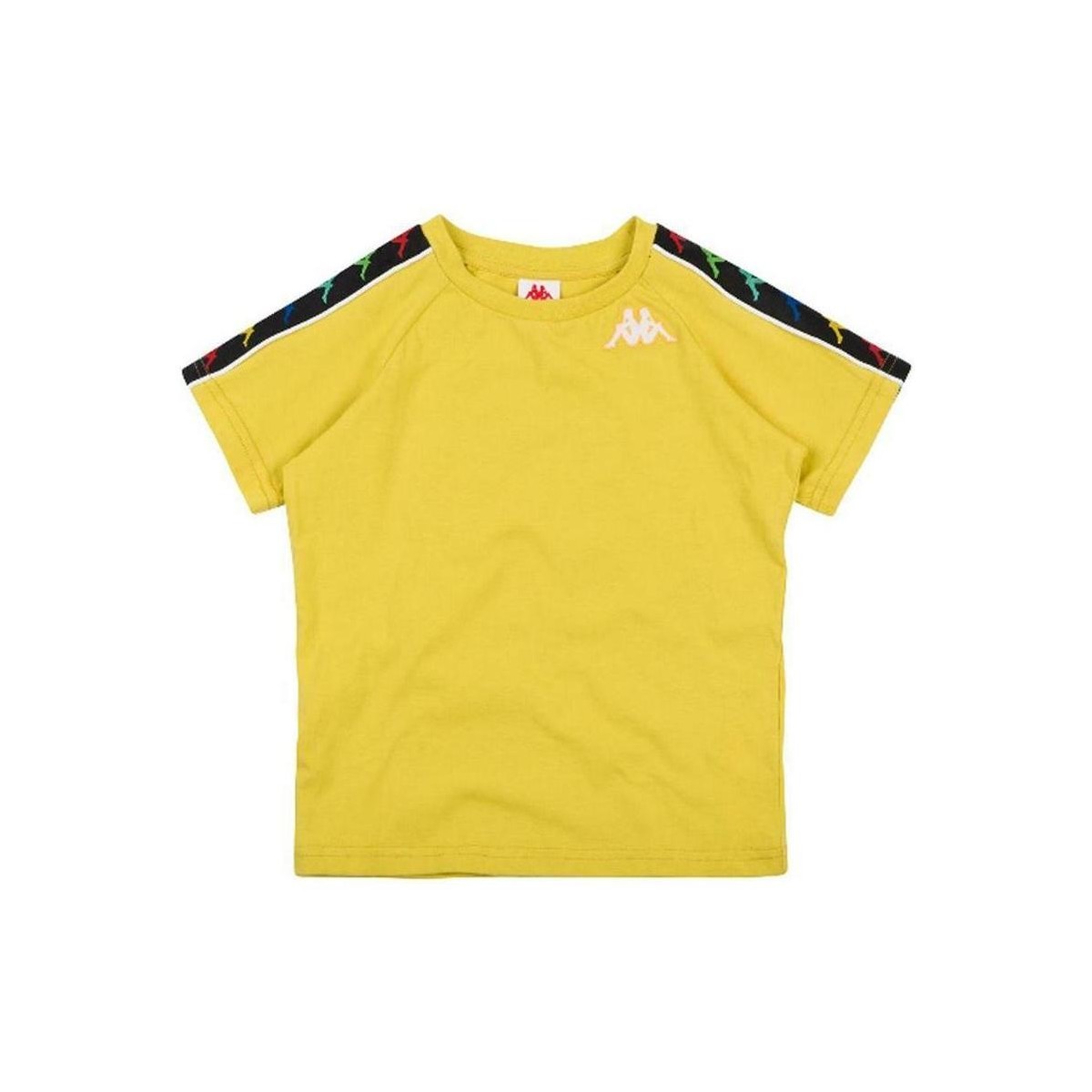 Abbigliamento Bambina T-shirt & Polo Kappa ./BIANCO Giallo