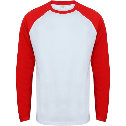 Abbigliamento Uomo T-shirts a maniche lunghe Skinni Fit SF271 Rosso