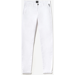 Abbigliamento Uomo Pantaloni Le Temps des Cerises Pantaloni chino JAS3 Bianco