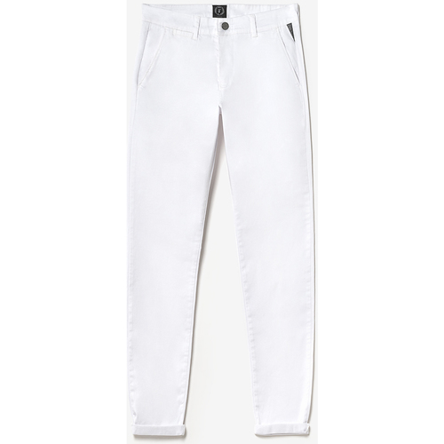 Abbigliamento Uomo Pantaloni Le Temps des Cerises Pantaloni chino JAS3 Bianco