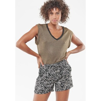 Abbigliamento Donna Shorts / Bermuda Le Temps des Cerises Shorts IRIS Nero