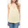 Abbigliamento Donna Top / T-shirt senza maniche Le Temps des Cerises Top NOLANA Giallo