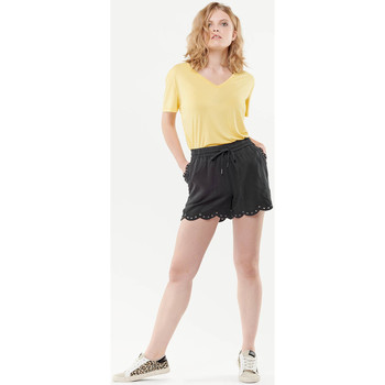 Abbigliamento Donna Shorts / Bermuda Le Temps des Cerises Shorts LIA Nero