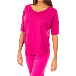 Abbigliamento Donna T-shirt & Polo Tommy Hilfiger 1487903527-521 Rosa