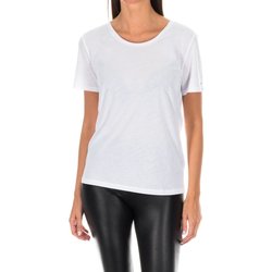 Abbigliamento Donna T-shirts a maniche lunghe Tommy Hilfiger 1487905663-100 Bianco