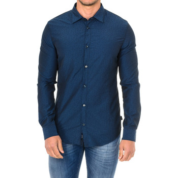 Abbigliamento Uomo Camicie maniche lunghe Armani jeans 3Y6C54-6N2WZ-2514 Blu