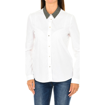 Abbigliamento Donna Camicie Armani jeans 6X5C02-5N0KZ-1100 Bianco