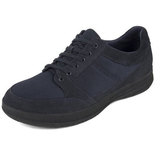 Scarpe Uomo Sneakers basse FitFlop TOURNO TM LACE-UP SNEAKERS MIDNIGHT NAVY Nero