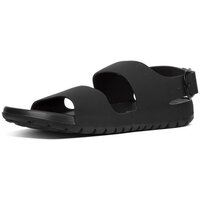 Scarpe Uomo Sandali FitFlop LIDO TM BACK-STRAP SANDALS IN NEOPRENE BLACK BLACK