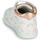 Scarpe Bambina Sneakers alte GBB NAHIA Bianco / Rosa
