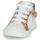 Scarpe Bambina Sneakers alte GBB LEOZIA Bianco / Rosa