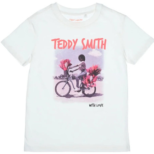 Abbigliamento Donna T-shirt maniche corte Teddy Smith 31014700D Bianco