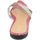 Scarpe Donna Ciabatte Malu Shoes Pantofoline donna rosa sirena a punta tallone scoperto fibbia h Rosa