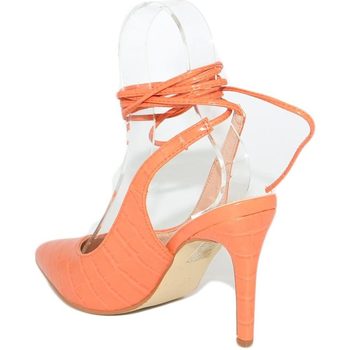 Scarpe Donna Décolleté Malu Shoes Decollete' donna sandalo arancione punta cocco tallone scoperto Multicolore