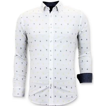 Abbigliamento Uomo Camicie maniche lunghe Tony Backer 111519072 Bianco