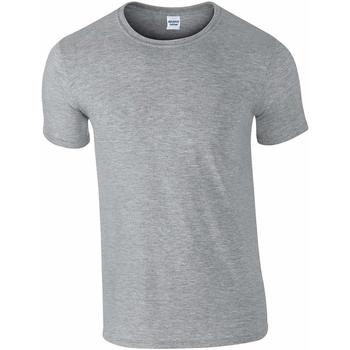 Abbigliamento Uomo T-shirt maniche corte Gildan Soft-Style Grigio