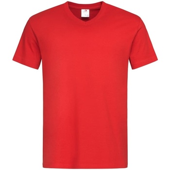 Abbigliamento Uomo T-shirts a maniche lunghe Stedman AB276 Rosso