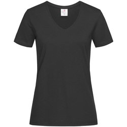 Abbigliamento Donna T-shirts a maniche lunghe Stedman AB279 Nero