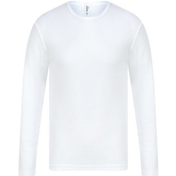Abbigliamento Uomo T-shirts a maniche lunghe Absolute Apparel  Bianco
