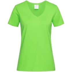 Abbigliamento Donna T-shirts a maniche lunghe Stedman AB279 Verde