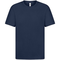 Abbigliamento Uomo T-shirts a maniche lunghe Casual Classics AB261 Blu