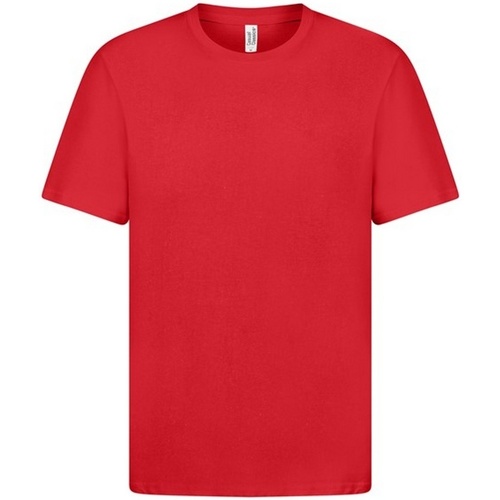 Abbigliamento Uomo T-shirts a maniche lunghe Casual Classics AB261 Rosso
