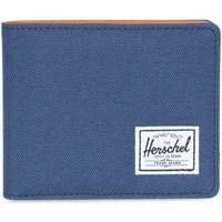 Borse Portafogli Herschel Hank RFID Navy/Tan Synthetic Leather 