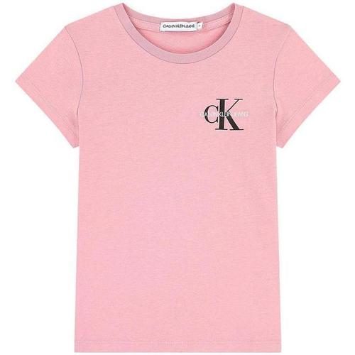 Abbigliamento Bambina T-shirt & Polo Calvin Klein Jeans . Rosa