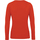 Abbigliamento Donna T-shirts a maniche lunghe B And C TW071 Rosso