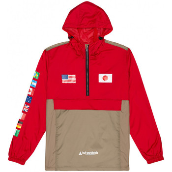 Abbigliamento Uomo Giacche / Blazer Huf Jacket flags anorak Rosso