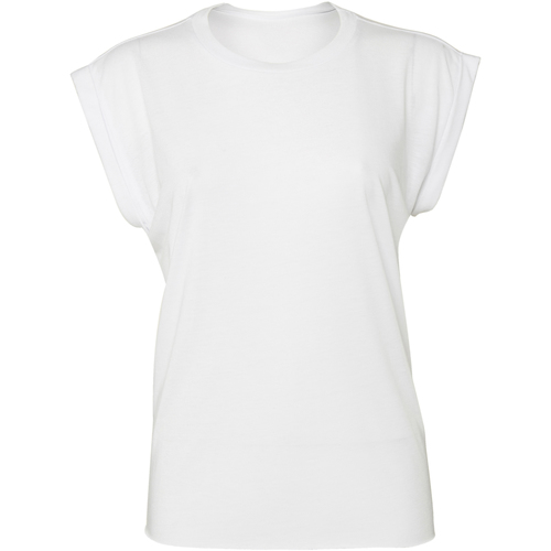 Abbigliamento Bambina Top / T-shirt senza maniche Bella + Canvas BE8804 Bianco