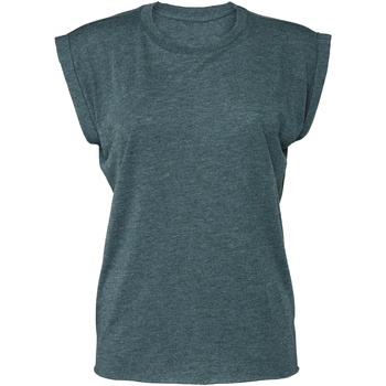 Abbigliamento Bambina Top / T-shirt senza maniche Bella + Canvas BE8804 Blu