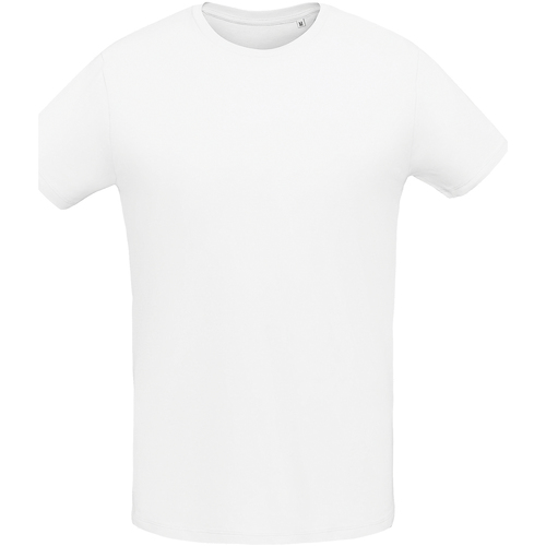 Abbigliamento Uomo T-shirts a maniche lunghe Sols Martin Bianco
