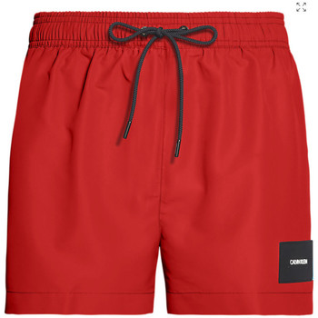 Abbigliamento Uomo Costume / Bermuda da spiaggia Calvin Klein Jeans short drawstring Rosso