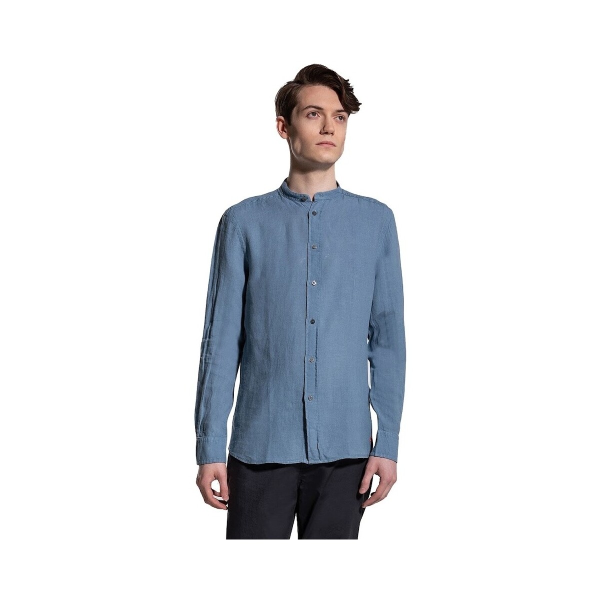 Abbigliamento Uomo Camicie maniche lunghe Peuterey 64013-97310 Blu