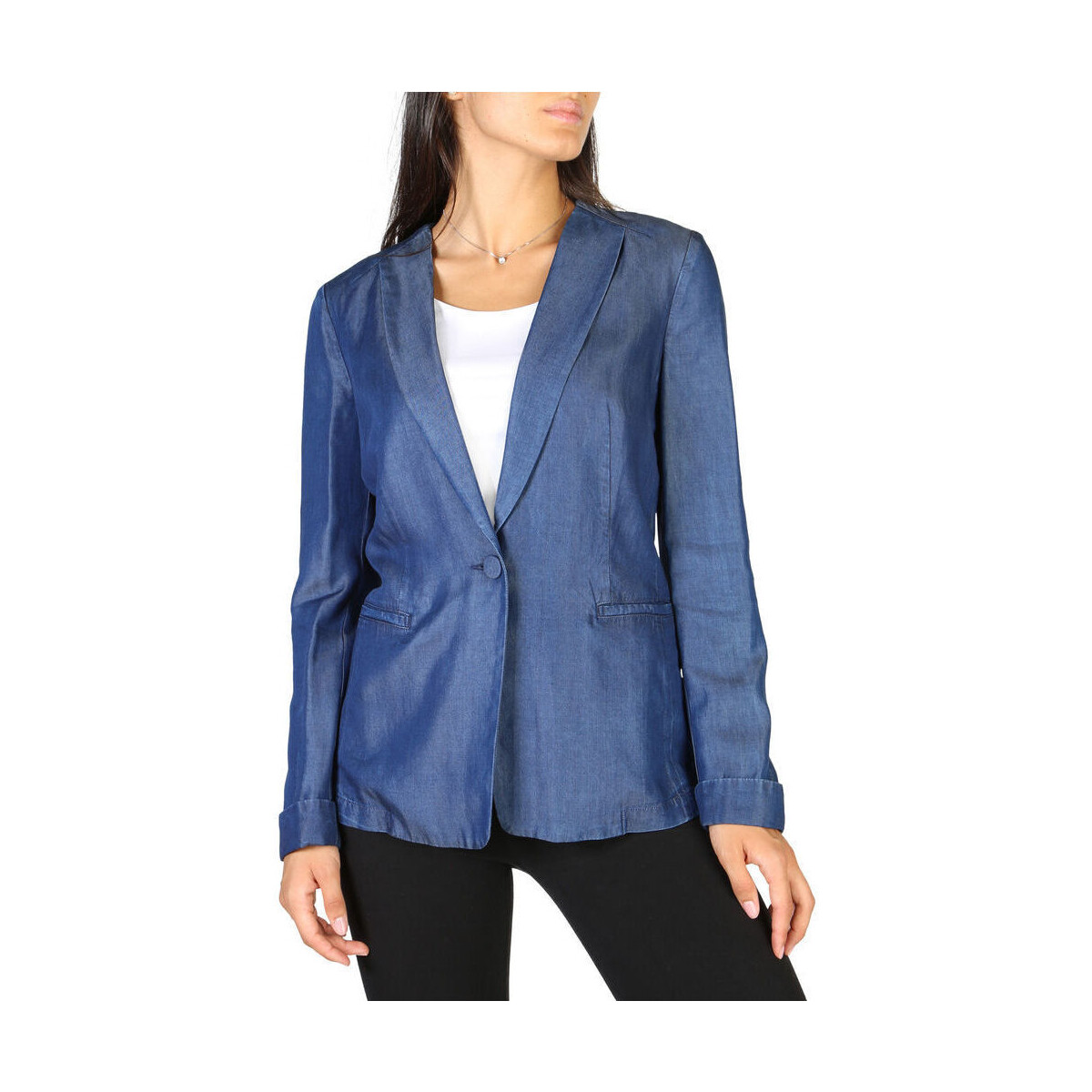 Abbigliamento Donna Giacche / Blazer Emporio Armani - 3y2g1r2d26z Blu