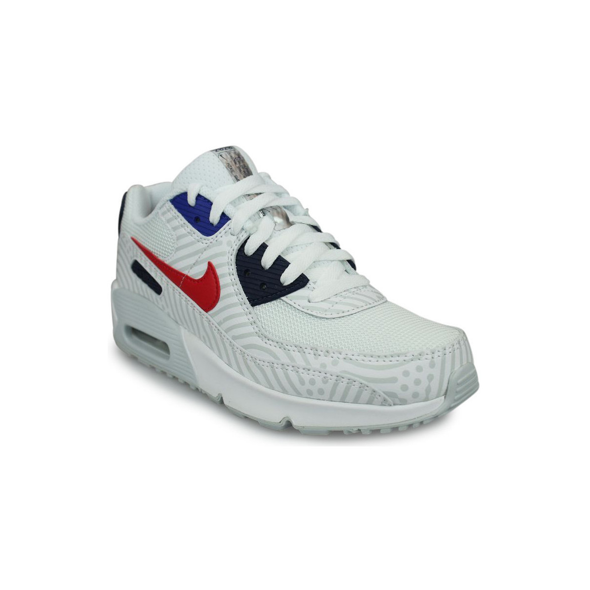 Scarpe Bambino Sneakers basse Nike Air Max 90 Essential Noir Bianco